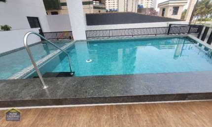 Lindo Apartamento mobiliado, 1 dorm Frente-Mar no Maracanã! - Cód: ACT3315