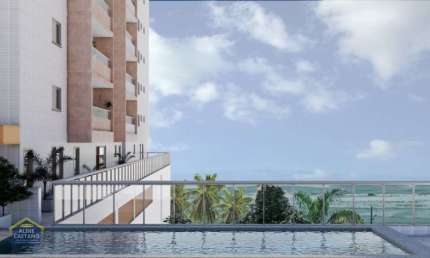 FRENTE MAR, CHURRASQUEIRA A CARVÃO, 2 DORMS, ENTRADA R$34 MIL.
