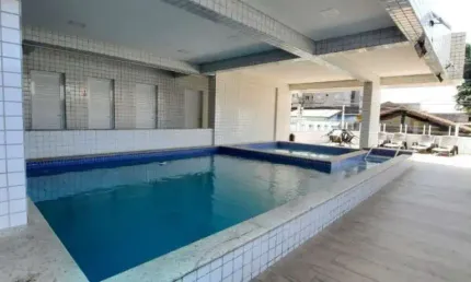 Apartamento com 1 dorm varanda gourmet e prédio com lazer! financia!