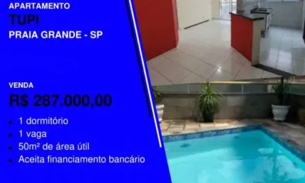 Ainda não comprou? olha esse 1 dorm a 1 quadra do mar por apenas...