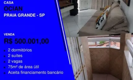 Não comprou ainda? então olha este impecável sobrado de esquina lado praia por apenas...