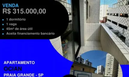 NÃO COMPROU AINDA?  1 DORM MOBILIADO PÉ NO COMÉRCIO QUADRA DA PRAIA POR APENAS...