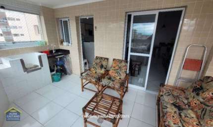 Ap. mobiliado, lazer completo - Praia Grande, Bairro Tupi