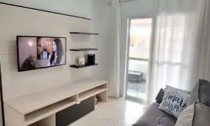 Seu AP 300 mts da praia c/ 02 dorms, Mobiliado, 94 m2
