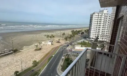 APTO FRENTE MAR, 2 DORMS 1 SUÍTE , VENHA DESFRUTAR DESSA LINDA VISTA MAR !!!!
