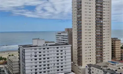 Apartamento de 1 dorm em Prédio Novo - Lazer Completo! Vista Mar!