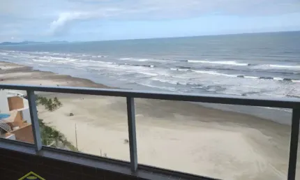 Olha que vista maravilhosa do mar, sacada churrasqueira a carvão r$645 mil.