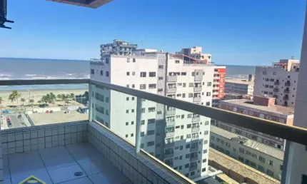 03 dorms, sendo 01 suíte, 02 vagas, 100 mts do mar, na tupi!