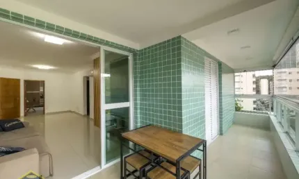 Apartamento com 3 dorms 2 vagas de garagem privativas! varanda gourmet!