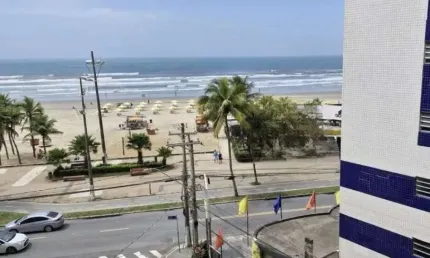 APTO 2 DORMS , FRENTE MAR , PRÓXIMO AO CENTRO COMERCIAL OCIAN, APENAS R$355 MIL.