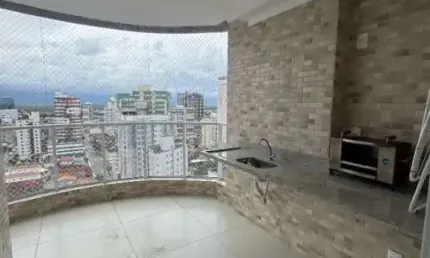 Uma quadra da praia, ,lazer completo, vista mar,2 vagas ,vila guilhermina.