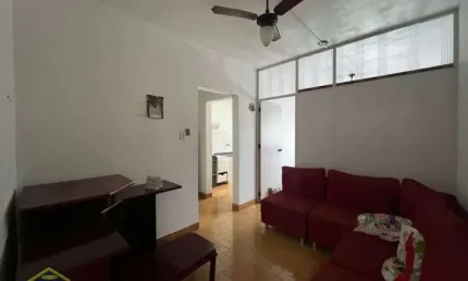 Kitnet dividida para 1 dorm no canto do forte - mobiliada!