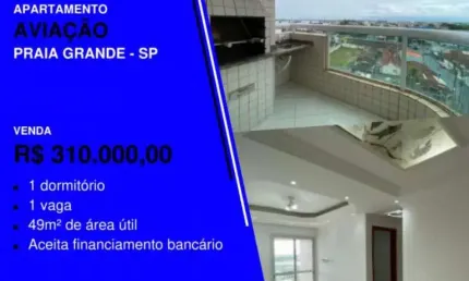 Vende rapidinho viu! apê 1 dorm com sacada gourmet e lazer na aviação