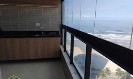 Finamente mobiliado a 30 metros da praia! coisa fina! apê novinho!!
