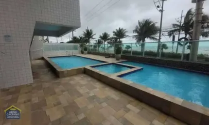 3 dorms Frente ao Mar, R$ 332 mil entrada, direto com construtor!