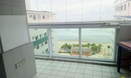 Apartamento com 3 dorms - lazer - tupi, praia grande