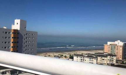 Apartamento com 2 dorms, Ocian, Praia Grande! - Cod: ACT2045