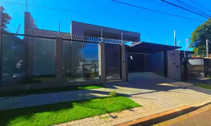 Casa padrão à venda 4 suítes e piscina, zona 05, maringá, pr