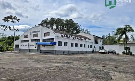 Galpão à venda, 130 m² por r$ 2.599.000,00 - araponguinhas - timbó/sc
