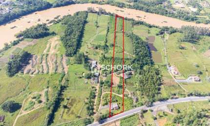 Terreno à venda, 21430 m² por R$ 1.590.000,00 - Rio Morto - Rodeio/SC