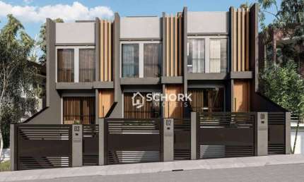 Sobrado com 3 dormitórios à venda, 138 m² por R$ 760.000,00 - Água Verde - Blumenau/SC
