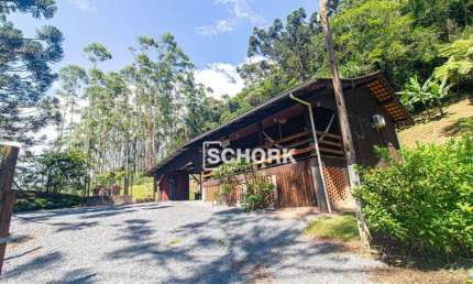 Sítio com 2 dormitórios à venda, 81213 m² por R$ 880.000,00 - Liberdade  - Benedito Novo/SC