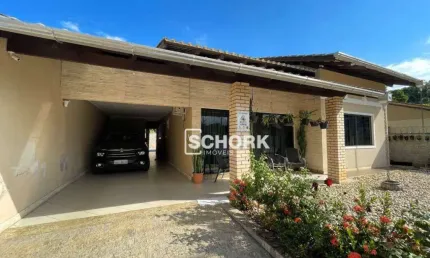 Casa com 3 dormitórios à venda, 193 m² por r$ 850.000,00 - fortaleza alta - blumenau/sc