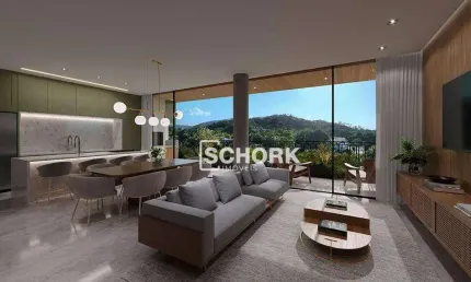Apartamento com 4 dormitórios à venda, 199 m² por R$ 2.227.456 - Vila Formosa - Blumenau/SC - Alameda Giardini