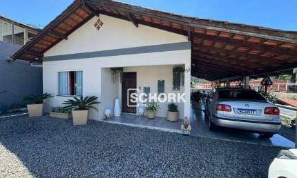 Casa com 3 dormitórios à venda, 130 m² por R$ 520.000,00 - Gasparinho - Gaspar/SC