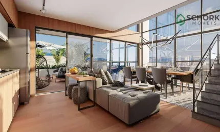 Loft com 1 dormitório à venda, 32 m² por R$ 361.030,74 - Centro (Blumenau) - Blumenau/SC
