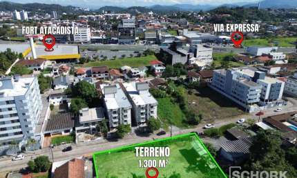 Terreno à venda, 1300 m² por R$ 1.300.000,00 - Itoupava Norte - Blumenau/SC