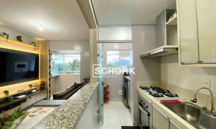 Apartamento com 3 dormitórios à venda, 81 m² por R$ 380.000,00 - Estados - Timbó/SC