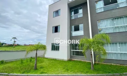 Apartamento com 2 dormitórios à venda, 55 m² por r$ 240.000,00 - warnow - indaial/sc