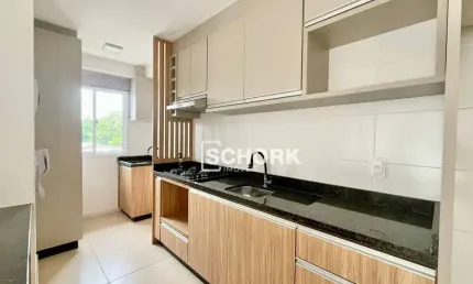 Apartamento com 2 dormitórios para alugar, 65 m² por R$ 2.329,97/mês - Itoupava Central - Blumenau/SC