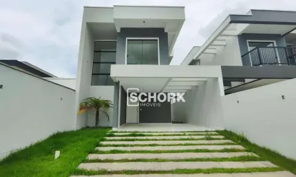 Casa com 3 dormitórios à venda, 121 m² por r$ 520.000,00 - benedito - indaial/sc