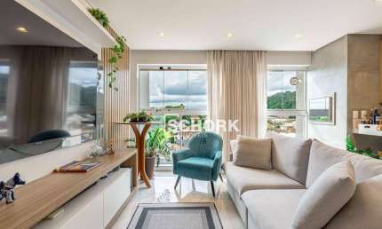 Apartamento com 3 dormitórios à venda, 88 m² por R$ 750.000,00 - Água Verde - Blumenau/SC