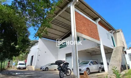 Galpão para alugar, 407 m² por r$ 7.084,31/mês - salto do norte - blumenau/sc