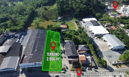 Terreno à venda, 2995 m² por R$ 3.300.000,00 - Itoupava Central - Blumenau/SC