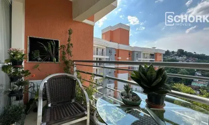 Apartamento com 3 dormitórios à venda, 79 m² por R$ 598.000,00 - Água Verde - Blumenau/SC