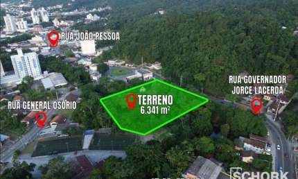 Terreno à venda, 6341 m² por R$ 6.590.000,00 - Velha - Blumenau/SC