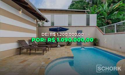 Casa com 3 dormitórios à venda, 184 m² por R$ 1.090.000,00 - Água Verde - Blumenau/SC