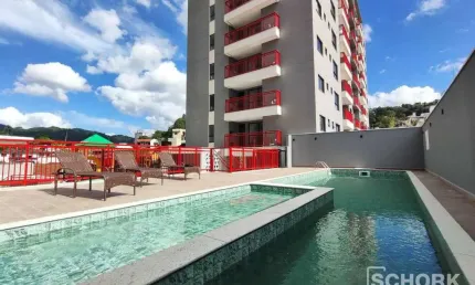 Apartamento com 2 dormitórios à venda, 70 m² por R$ 420.000,00 - Velha - Blumenau/SC