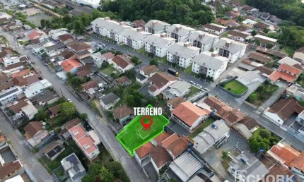 Terreno à venda, 499 m² por r$ 320.000,00 - itoupava norte - blumenau/sc