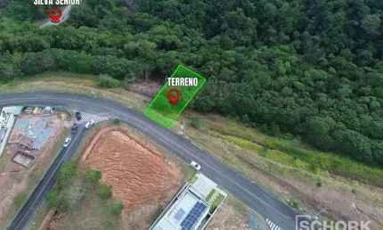 Terreno à venda, 393 m² por r$ 290.000,00 - ponta aguda - blumenau/sc