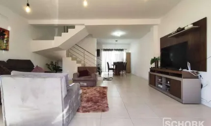 Sobrado com 3 dormitórios à venda, 134 m² por r$ 540.000,00 - velha - blumenau/sc