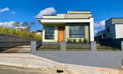 Casa com 3 dormitórios à venda, 66 m² por r$ 439.000,00 - joão paulo ii - indaial/sc