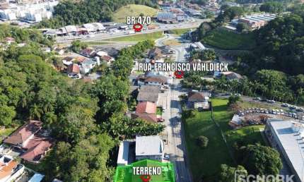 Terreno à venda, 447 m² por R$ 1.500.000,00 - Fortaleza - Blumenau/SC