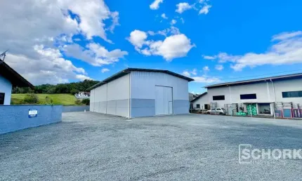 Galpão para alugar, 300 m² por r$ 8.923,38/mês - fidélis - blumenau/sc