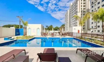 Apartamento com 2 dormitórios para alugar, 44 m² por R$ 1.600,00/mês - Badenfurt - Blumenau/SC