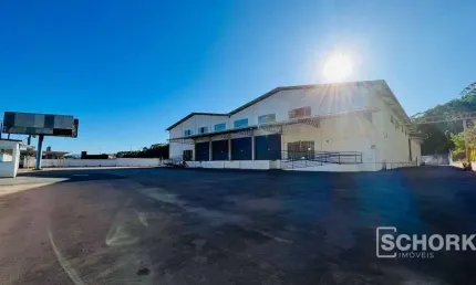 Galpão para alugar, 4000 m² por r$ 93.766,09/mês - fortaleza - blumenau/sc